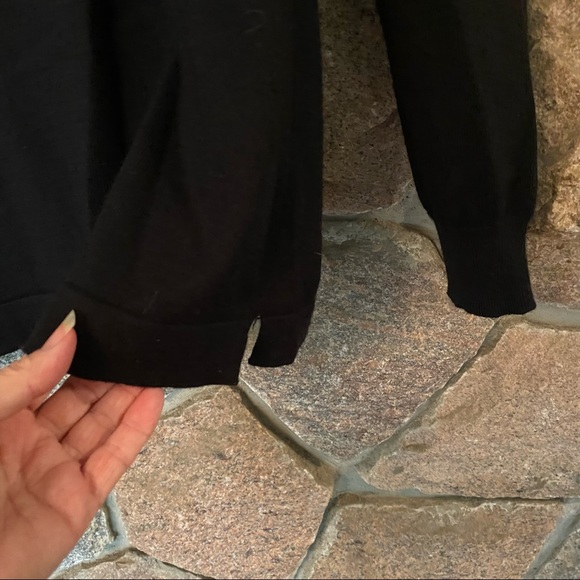 Merino wool blend Joseph Abboud zip up sweater - Picture 4 of 5